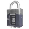 Squire Warrior Armoured Steel Weatherproof Combination Padlock 55mm