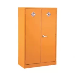 2-Shelf Hazardous Substance Cabinet Yellow 915 x 457 x 1524mm