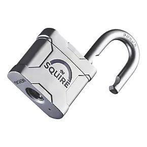 Squire MERC45 Steel Weatherproof Padlock 49mm 4 Squire MERC45 Steel Weatherproof Padlock 49mm - Image 2