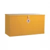 Flammable Liquid Flat Top Storage Bin Yellow 1168 x 457 x 609mm -Padlocks Sales 177VV P