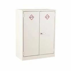 2-Shelf Acid Cabinet White 915 x 457 x 1219mm