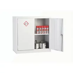 1-Shelf Acid Cabinet White 915 x 457 x 915mm -Padlocks Sales 220VV A2