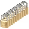 Burg-Wachter Brass Keyed Alike Water-Resistant Padlocks 30mm 10 Pack 2 Burg-Wachter Brass Keyed Alike Water-Resistant Padlocks 30mm 10 Pack -Padlocks Sales 223TY P
