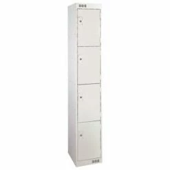 M12514GUGU00 Security Locker 4-Door Grey