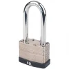 Smith & Locke Laminated Steel Weatherproof Long Shackle Padlock 50mm -Padlocks Sales 2332X P