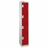M12514GURD00 Security Locker 4-Door Red -Padlocks Sales 24530 P
