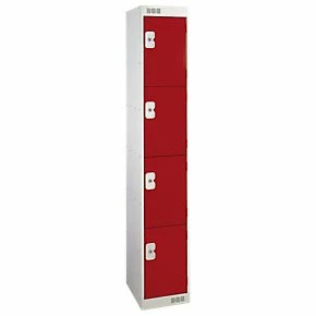 M12514GURD00 Security Locker 4-Door Red 3 M12514GURD00 Security Locker 4-Door Red
