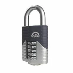 Squire Vulcan Die-Cast Steel Weatherproof Combination High Security Padlock 60mm