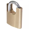 Smith & Locke Brass Closed Shackle Padlock 70mm -Padlocks Sales 2542X P