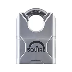 Squire MERC50CSKA Steel Keyed Alike Weatherproof Closed Shackle Padlock 55mm