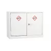 1-Shelf Acid Cabinet White 915 x 457 x 711mm -Padlocks Sales 261VV P