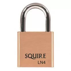 Squire Brass Keyed Alike Weatherproof Padlock 40mm