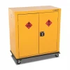 Armorgard Safestor Hazardous Mobile Cupboard Yellow 900 x 465 x 1010mm