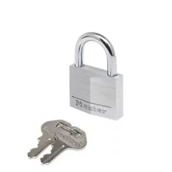 Master Lock 9150EURD Aluminium Weatherproof Closed Shackle Padlock 50mm