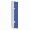 M12512GUCF00 Security Locker 2-Door Blue -Padlocks Sales 38863 P