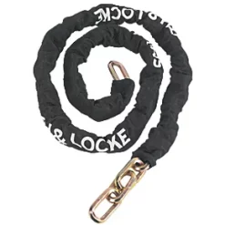 Smith & Locke Hardened Steel Hex Security Chain 2m x 10mm