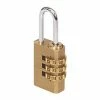 Smith & Locke Brass Combination Padlock 21mm -Padlocks Sales 4184X P