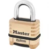 Master Lock Brass Weatherproof Combination Padlock 58mm -Padlocks Sales 474KH P