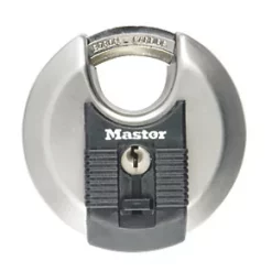 Master Lock Excell Stainless Steel Keyed Alike Weatherproof Disc Padlock 70mm