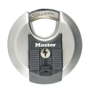 Master Lock Excell Stainless Steel Keyed Alike Weatherproof Disc Padlock 70mm 3 Master Lock Excell Stainless Steel Keyed Alike Weatherproof Disc Padlock 70mm