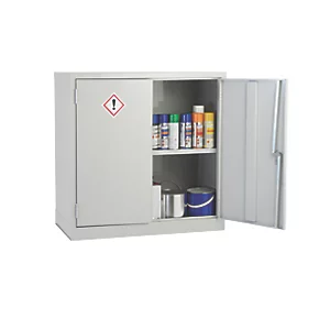 1-Shelf COSHH Cabinet Grey 915 x 457 x 915mm 5 1-Shelf COSHH Cabinet Grey 915 x 457 x 915mm - Image 3