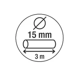 Smith & Locke Braided Steel Security Cable 3m x 15mm -Padlocks Sales 4893X A2
