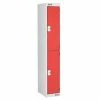 M12512GURD00 Security Locker 2-Door Red -Padlocks Sales 50976 P