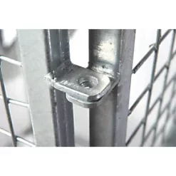 Armorgard TuffCage Folding Gas Cage Silver 1300 x 1240 x 1800mm -Padlocks Sales 539PT A3
