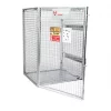 Armorgard TuffCage Folding Gas Cage Silver 1300 x 1240 x 1800mm 1 Armorgard TuffCage Folding Gas Cage Silver 1300 x 1240 x 1800mm -Padlocks Sales 539PT P