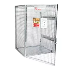 Armorgard TuffCage Folding Gas Cage Silver 1300 x 1240 x 1800mm