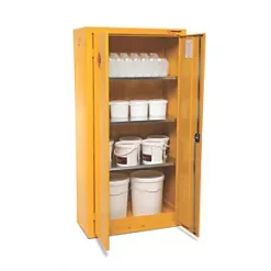 Armorgard Safestor Hazardous Floor Cupboard Yellow 900 x 465 x 1800mm 7 Armorgard Safestor Hazardous Floor Cupboard Yellow 900 x 465 x 1800mm -Padlocks Sales 561PT A2