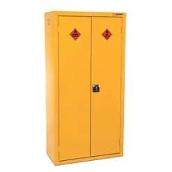 Armorgard Safestor Hazardous Floor Cupboard Yellow 900 x 465 x 1800mm