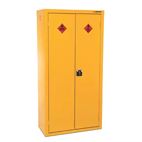 Armorgard Safestor Hazardous Floor Cupboard Yellow 900 x 465 x 1800mm 3 Armorgard Safestor Hazardous Floor Cupboard Yellow 900 x 465 x 1800mm