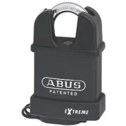 Abus Extreme Hardened Steel Weatherproof Closed Shackle Padlock 57mm