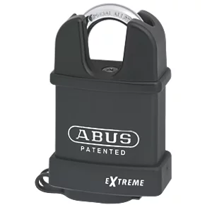 Abus Extreme Hardened Steel Weatherproof Closed Shackle Padlock 57mm 3 Abus Extreme Hardened Steel Weatherproof Closed Shackle Padlock 57mm