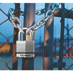 Master Lock Excell Laminated Steel Weatherproof Padlock 45mm -Padlocks Sales 58855 A2