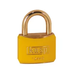 Kasp Lockout Padlock Yellow 20 x 21mm