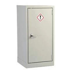 1-Shelf COSHH Cabinet Grey 457 x 457 x 915mm