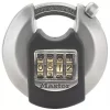 Master Lock Excell Stainless Steel Weatherproof Combination Disc Padlock 70mm -Padlocks Sales 6489D P