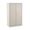 2-Shelf COSHH Cabinet Grey 915 x 457 x 1524mm 2 2-Shelf COSHH Cabinet Grey 915 x 457 x 1524mm -Padlocks Sales 662VV P