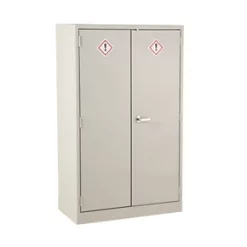 2-Shelf COSHH Cabinet Grey 915 x 457 x 1524mm
