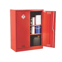 2-Shelf Pesticide Cabinet Red 915 x 457 x 1219mm 7 2-Shelf Pesticide Cabinet Red 915 x 457 x 1219mm -Padlocks Sales 667VV A2