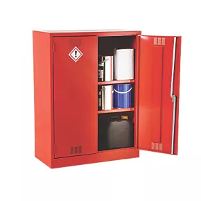 2-Shelf Pesticide Cabinet Red 915 x 457 x 1219mm 5 2-Shelf Pesticide Cabinet Red 915 x 457 x 1219mm - Image 3
