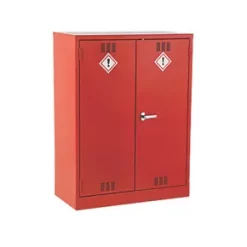 2-Shelf Pesticide Cabinet Red 915 x 457 x 1219mm
