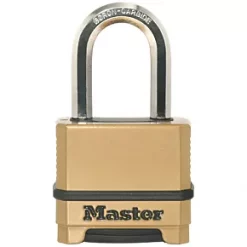 Master Lock Excell Die-Cast Zinc Weatherproof Combination Padlock 56mm