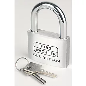 Burg-Wachter Aluminium Keyed Alike Padlocks 60mm 10 Pack 4 Burg-Wachter Aluminium Keyed Alike Padlocks 60mm 10 Pack - Image 2