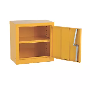 1-Shelf Hazardous Substance Cabinet Yellow 457 x 305 x 457mm 4 1-Shelf Hazardous Substance Cabinet Yellow 457 x 305 x 457mm - Image 2