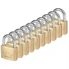Burg-Wachter Brass Keyed Alike Padlocks 40mm 10 Pack 2 Burg-Wachter Brass Keyed Alike Padlocks 40mm 10 Pack -Padlocks Sales 799VH P