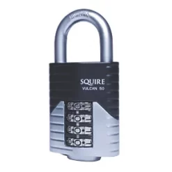 Squire Die-Cast Steel Weatherproof Combination Padlock 50mm