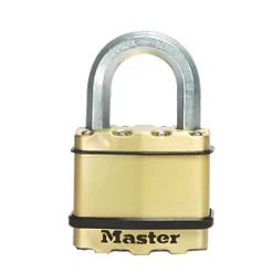 Master Lock Excell Laminated Steel Weatherproof Padlock 52mm